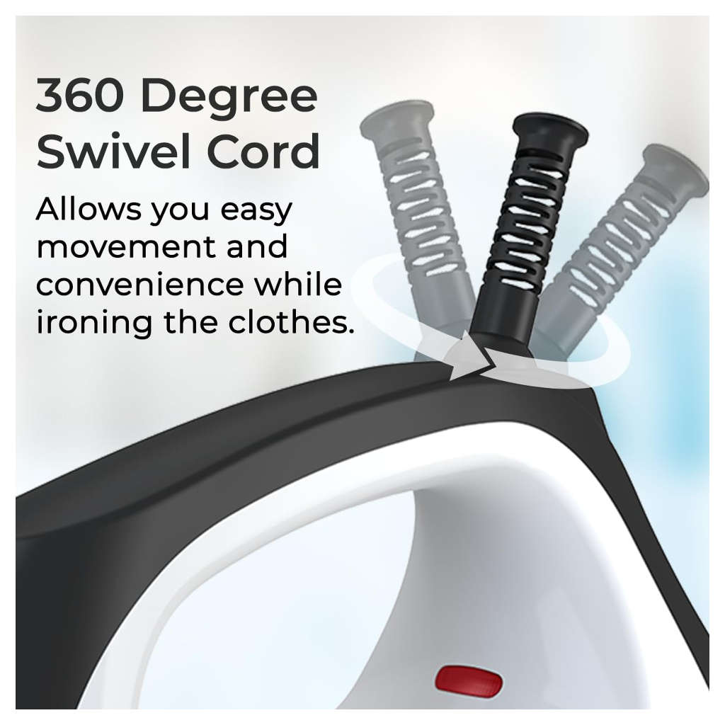 Crompton Desire Plus Heavy Weight Dry Iron 1100 W Black
