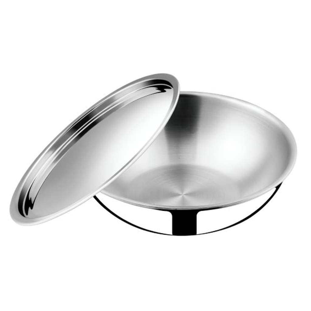 Elgi Ultra Triply Tasla With Steel Lid 24 cm 2.7 Litre 