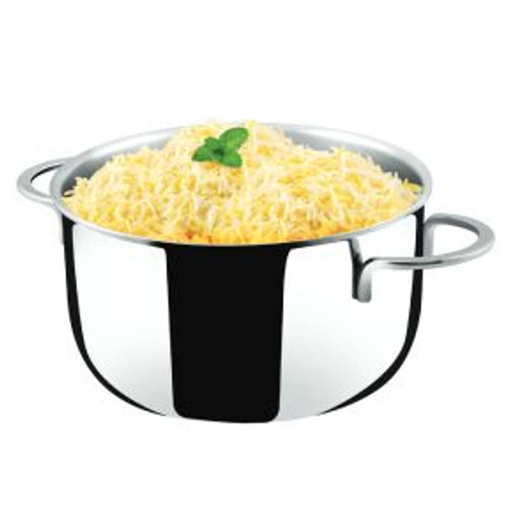 Elgi Ultra Triply Cook Pot With Steel Lid 22 cm 4.4 Litre