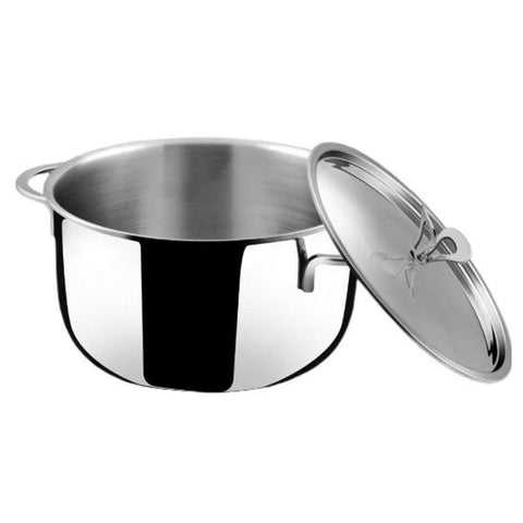 Elgi Ultra Triply Cook Pot With Steel Lid 24 cm 5.5 Litre 