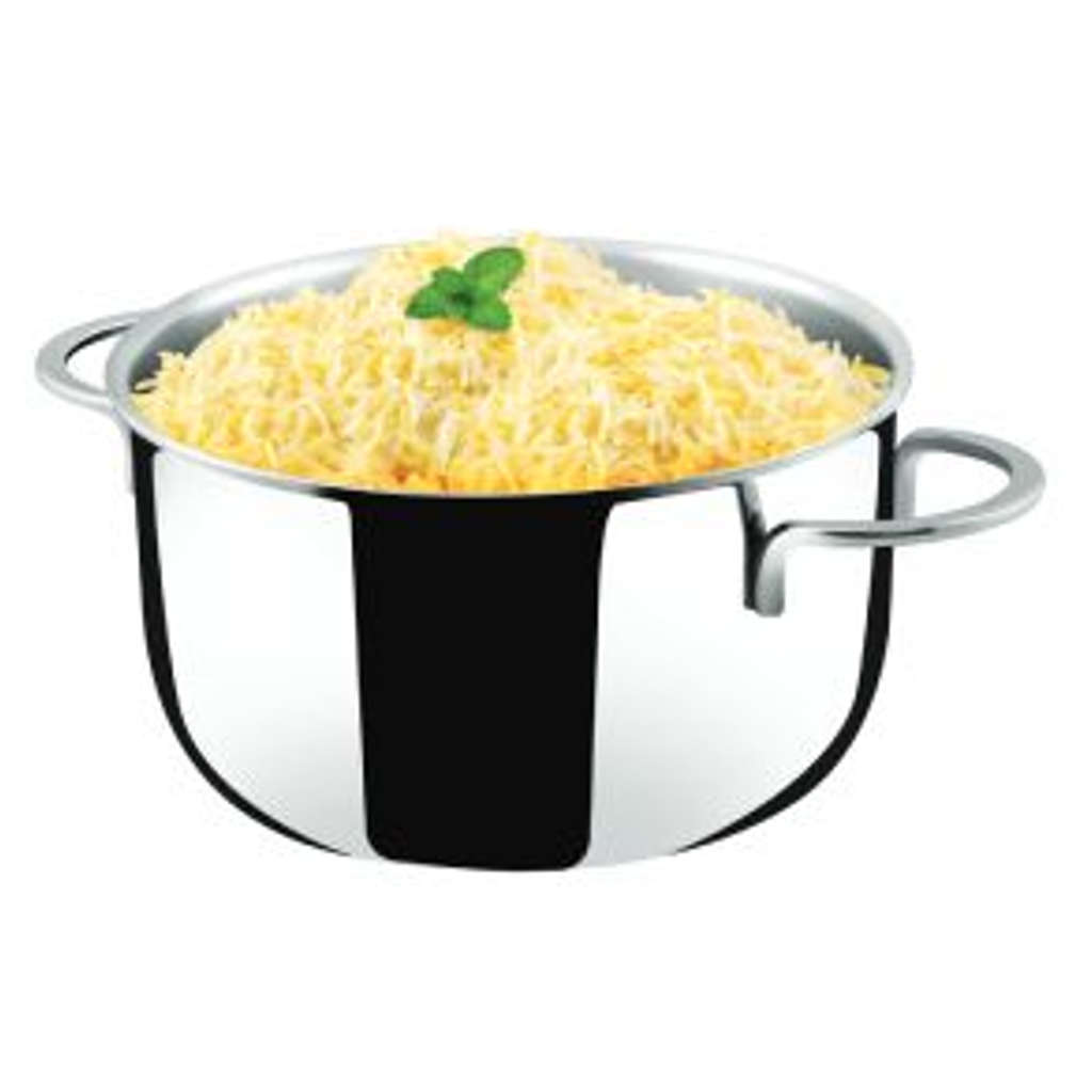 Elgi Ultra Triply Cook Pot With Steel Lid 24 cm 5.5 Litre