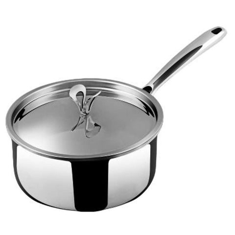 Elgi Ultra Triply Sauce Pan With Steel Lid 20 cm 3.25 Litre 