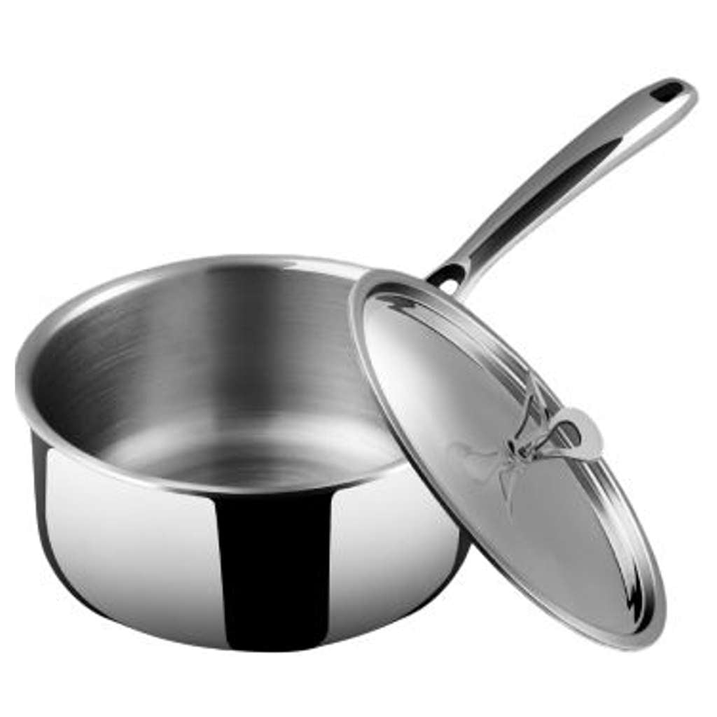 Elgi Ultra Triply Sauce Pan With Steel Lid 20 cm 3.25 Litre