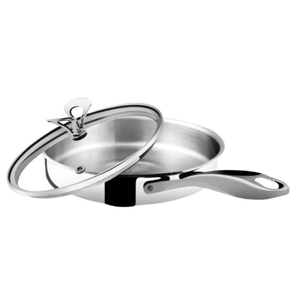 Elgi Ultra Triply Saute Pan With Glass Lid 24 cm 1.9 Litre
