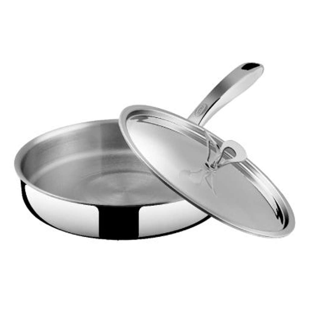 Elgi Ultra Triply Saute Pan With Steel Lid 24 cm 1.9 Litre