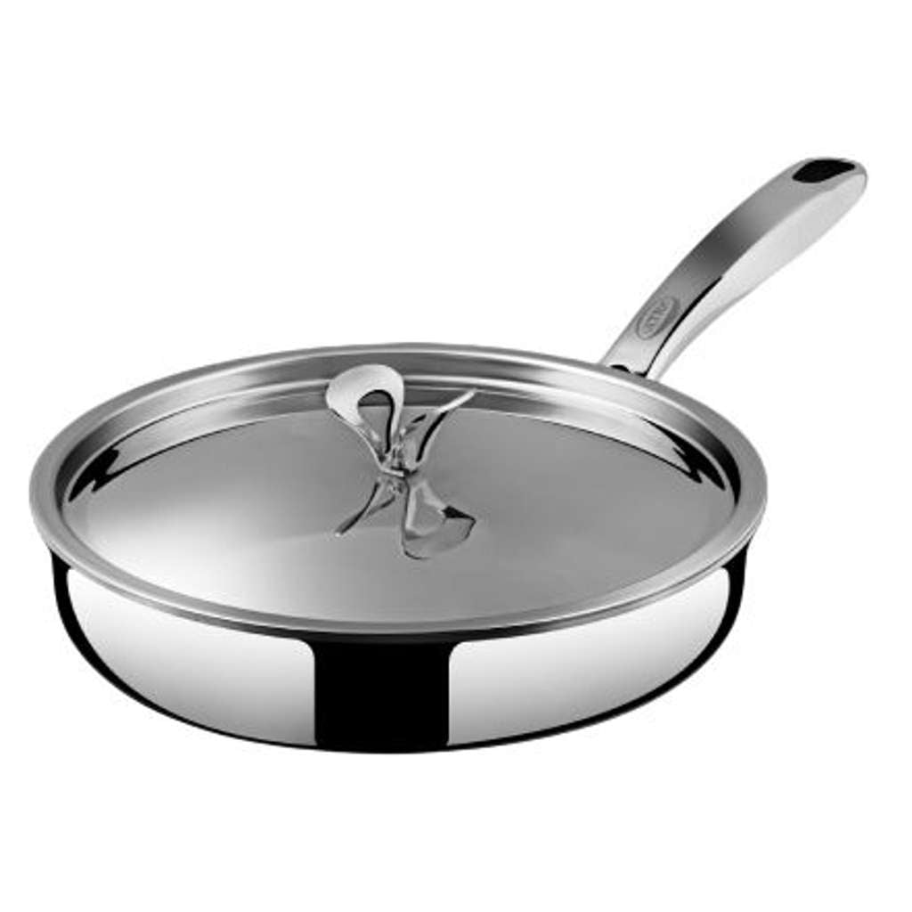 Elgi Ultra Triply Saute Pan With Steel Lid 26 cm 2.6 Litre 