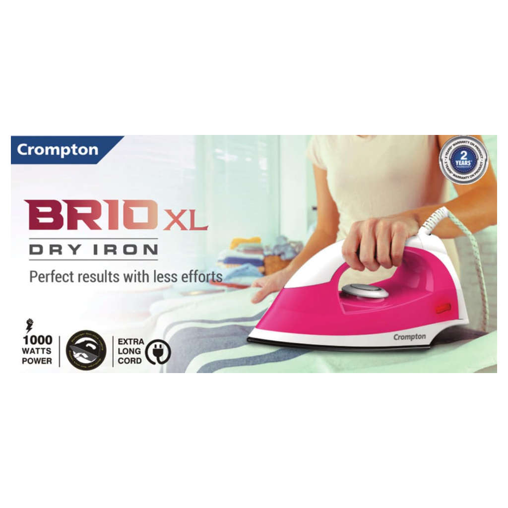 Crompton BrioXL Dry Iron 1000 W ACGEI-BRIOXL