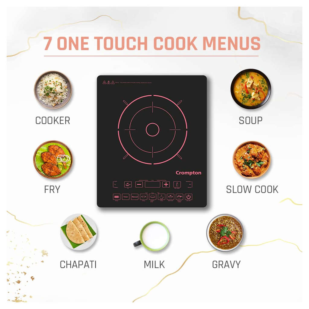 Crompton Instaserve Induction Cooktop 2000 W ACGIC-INSTSERV200T