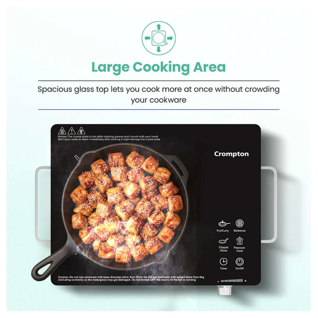 Crompton Infraserve Induction Cooktop 2000 W ACGIC-INFRSERV2000