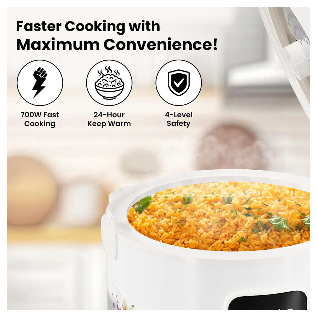 Crompton Electric Rice Cooker 1.8 Litre ACGRC-MRC18CL