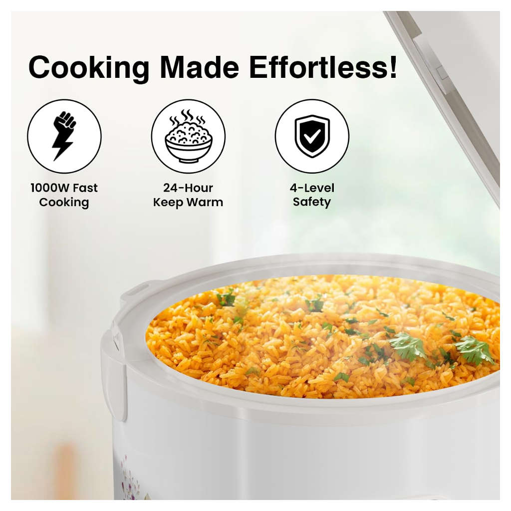 Crompton Electric Rice Cooker 2.8 Litre ACGRC-MRC28CL
