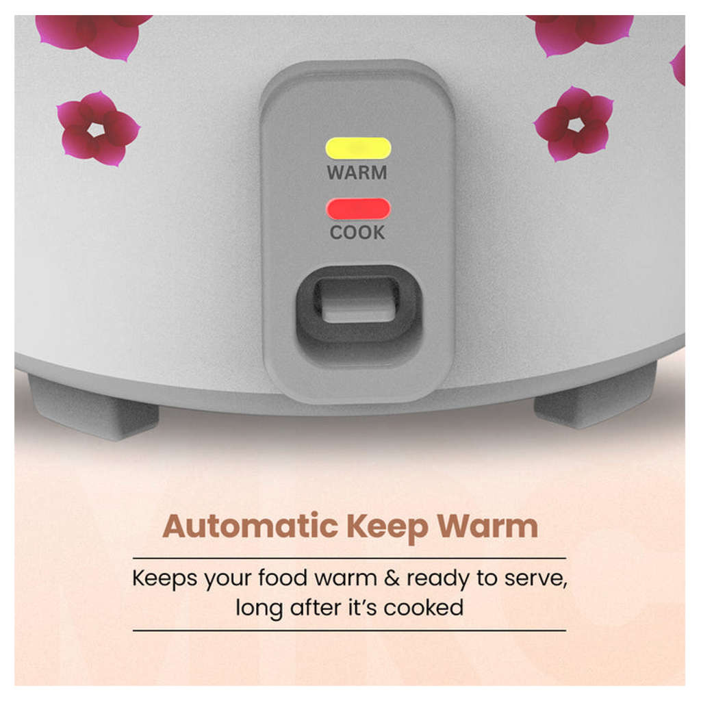 Crompton Ameo Electric Rice Cooker 1.8 Litre ACGRC-AMEO1.8D