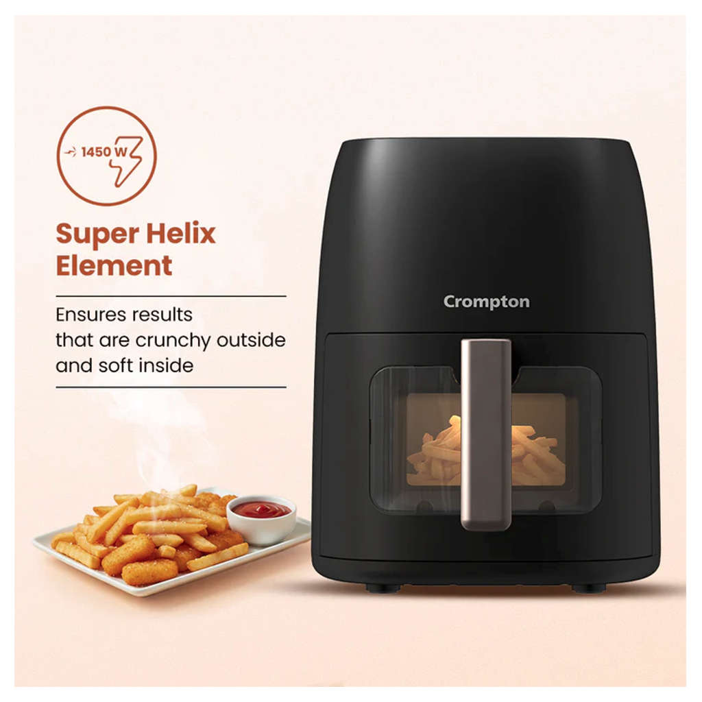 Crompton Ameo DLX Air Fryer 4.2 Litre ACGAF-AMEODLX