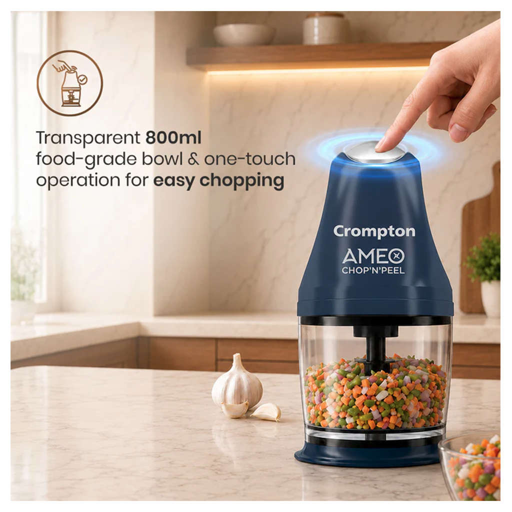 Crompton Ameo Chop N Peel Electric Chopper 300 W ACGCP-AMEOCHOPEEL