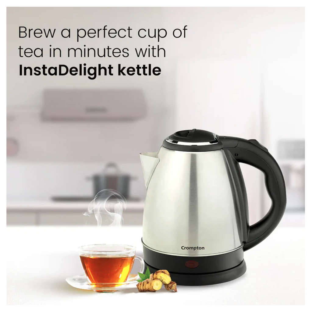 Crompton Instadelight Electric Kettle 1.8 Litre ACGEK-INSTADELI1.8