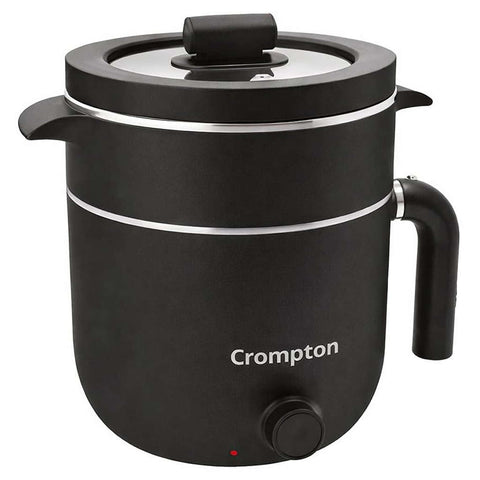 Crompton InstaNourish Pro Multicook Kettle With Steamer 1.2 Litre ACGEK-INSTANOURISHP 