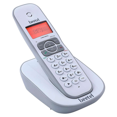 Beetel X73N Cordless Landline Phone Grey 