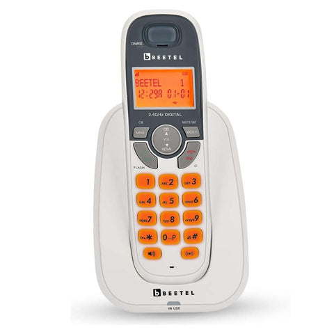 Beetel X70N Cordless Landline Phone White 