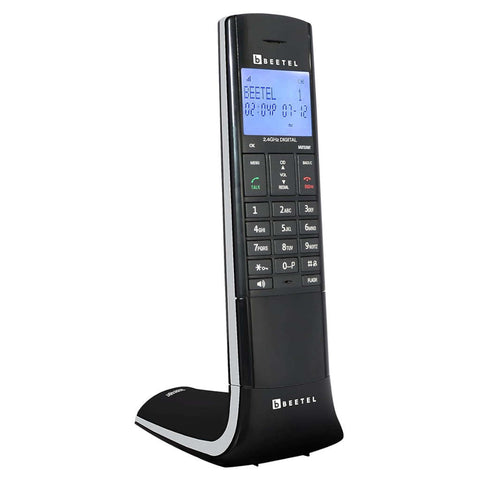 Beetel X95 Cordless Landline Phone Grey 