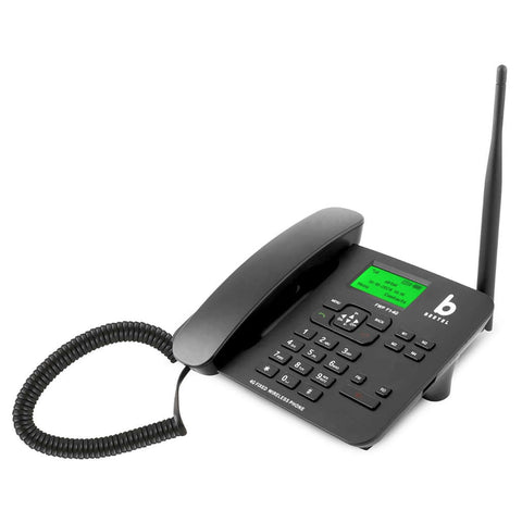 Beetel F1-4G Fixed Wireless Landline Phone Black 