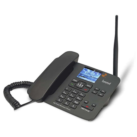 Beetel F5-4G Fixed Wireless Landline Phone Black 