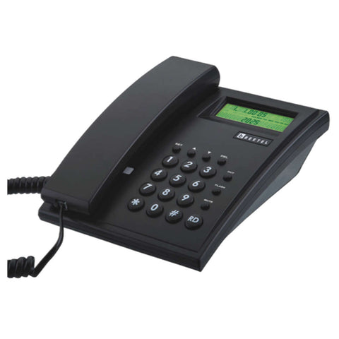 Beetel M51 Caller ID Corded Landline Phone Black 
