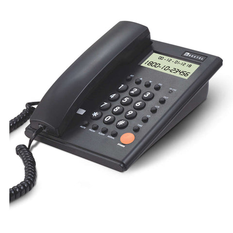 Beetel M500 Caller ID Corded Landline Phone Black 