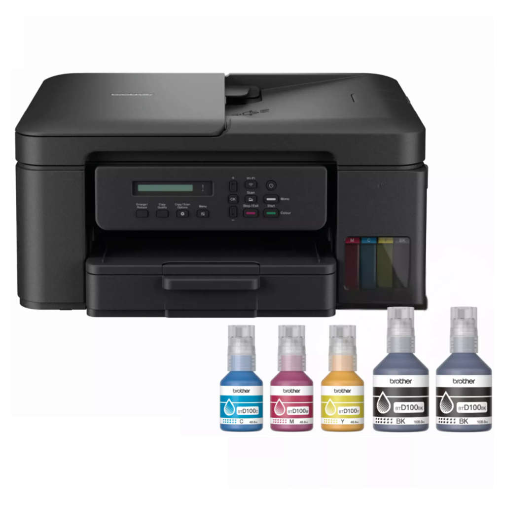 Brother Multifunction WiFi Auto Duplex ADF Ink Tank Printer DCP-T730DW 