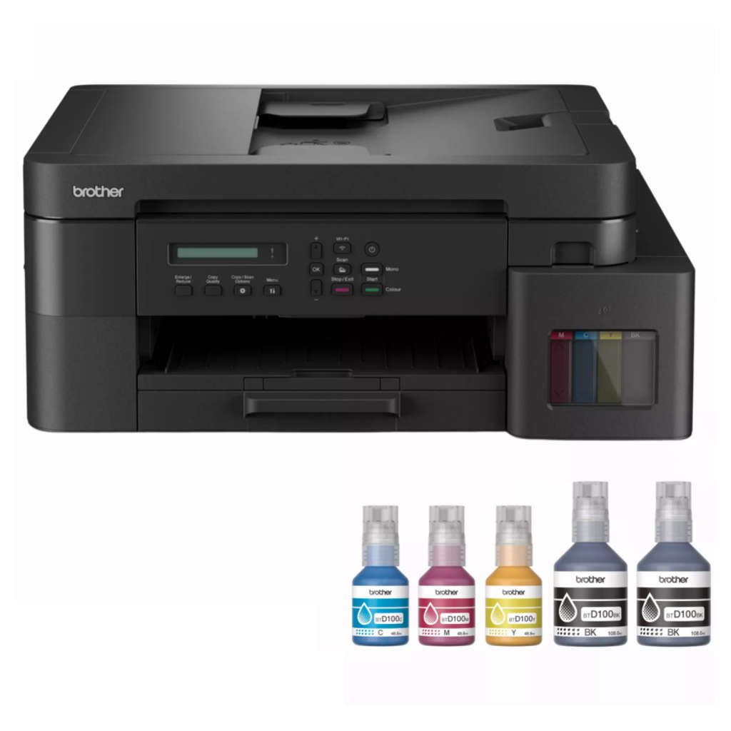 Brother Multifunction WiFi Auto Duplex ADF & Ethernet Ink Tank Printer DCP-T830DW 