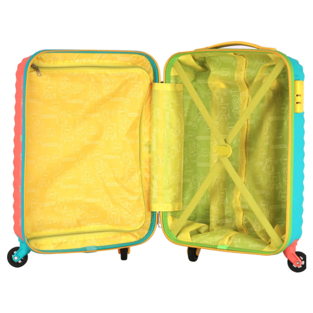 American Tourister Splash Medium 68 Cm Check-In Suitcase Red