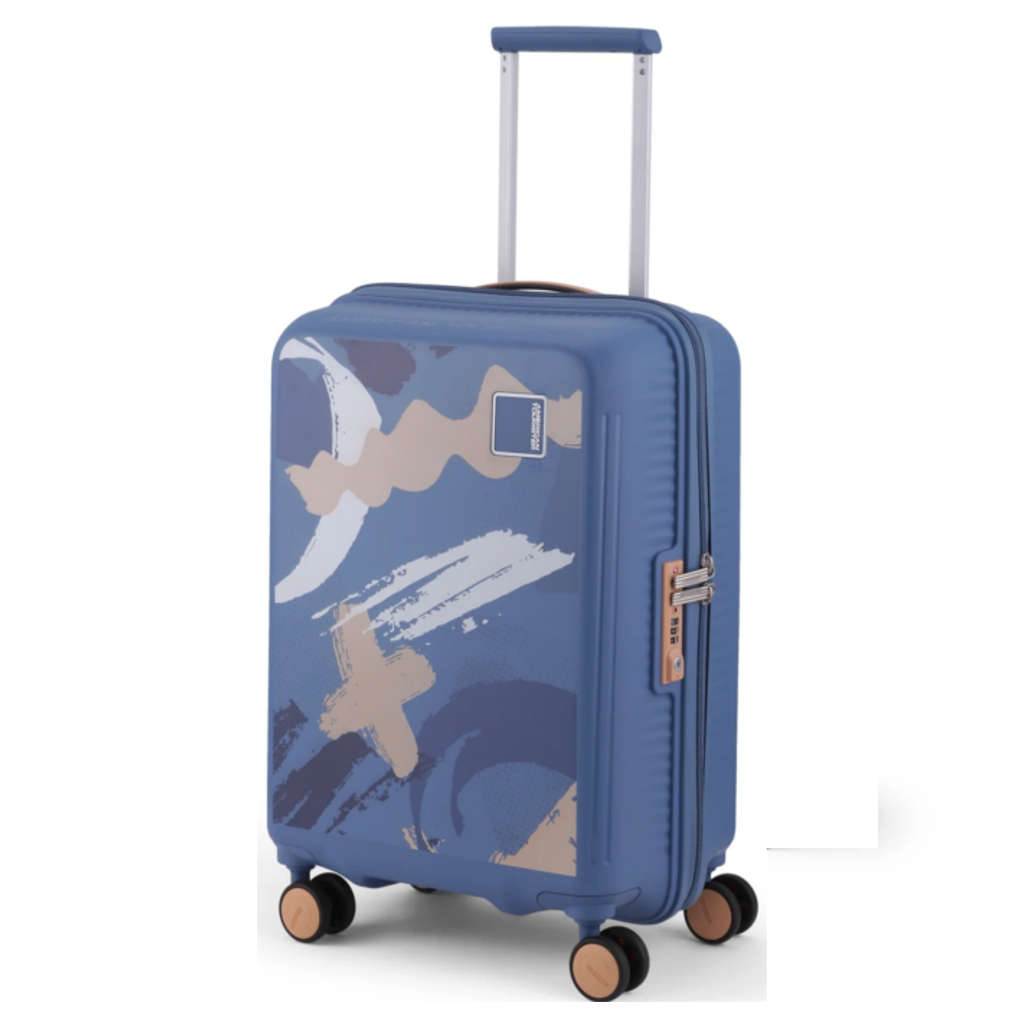 American Tourister Elbrus Cabin 55 Cm Check-In Suitcase Blue