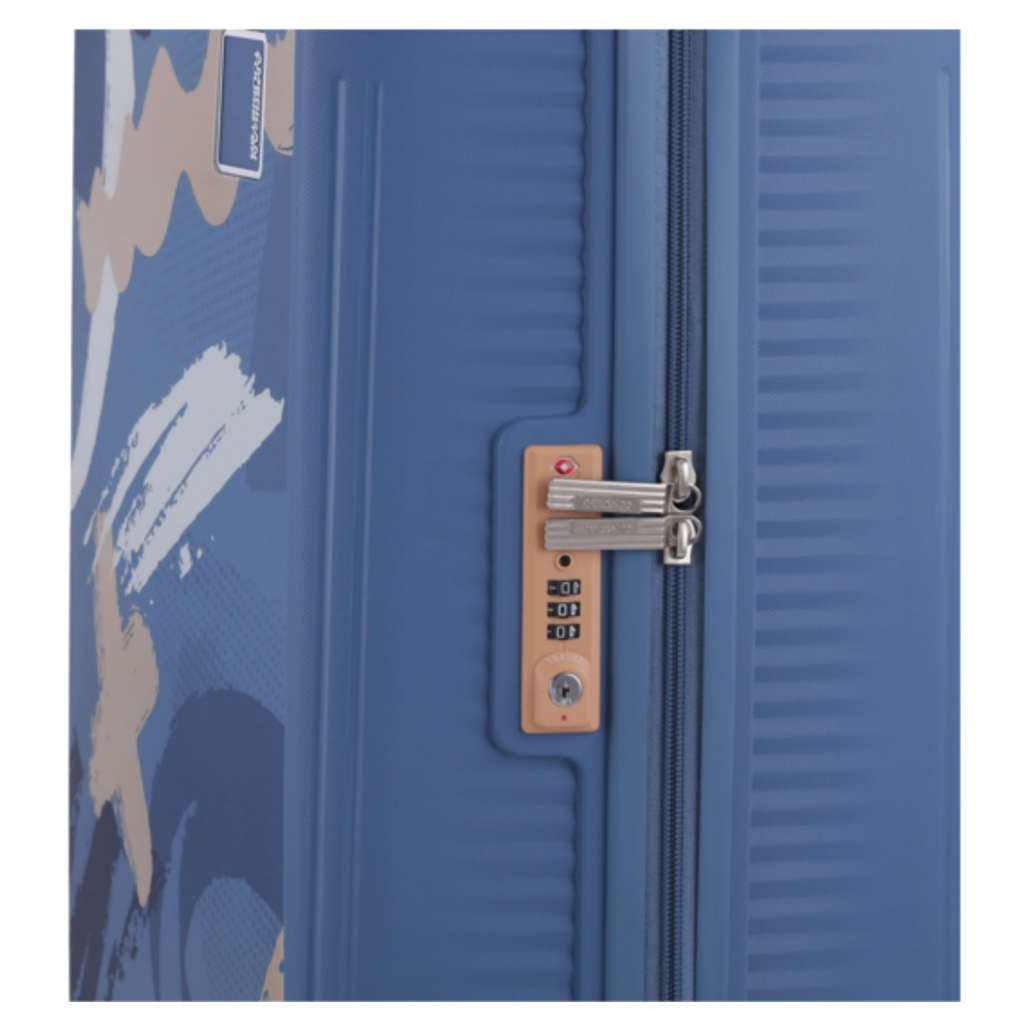 American Tourister Elbrus Cabin 55 Cm Check-In Suitcase Blue