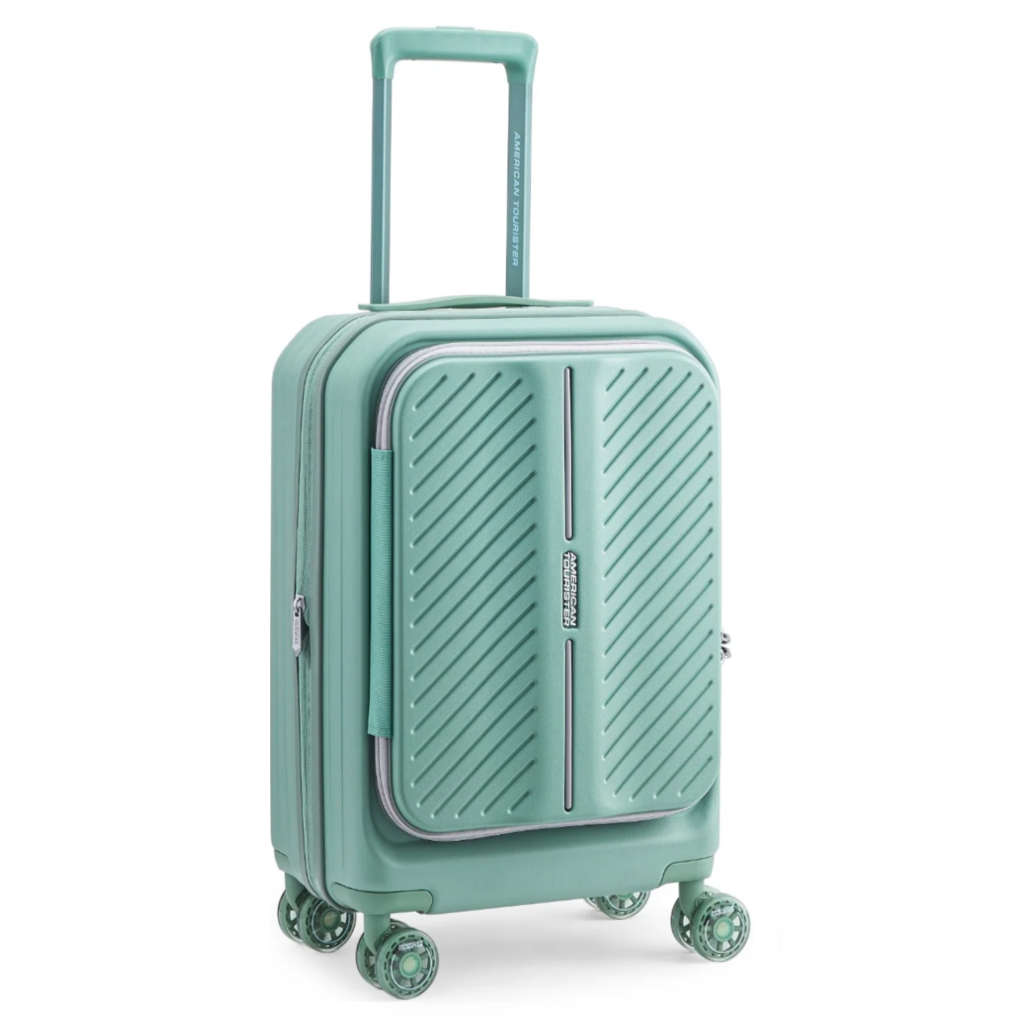 American Tourister Slique Small 55 Cm Check-In Suitcase Green
