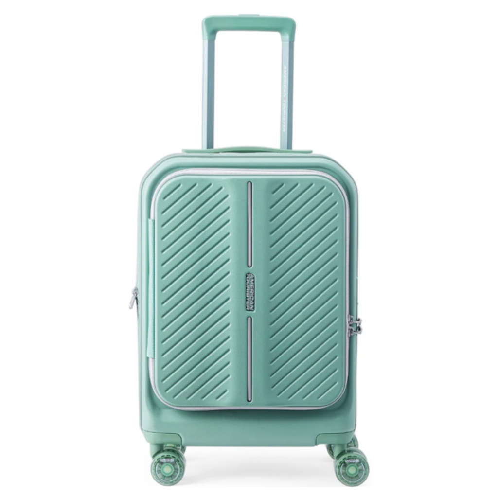 American Tourister Slique Small 55 Cm Check-In Suitcase Green