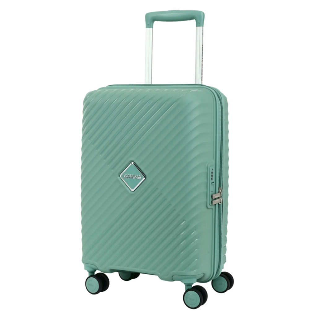 American Tourister Diamo Cabin 55 Cm Check-In Suitcase Green 