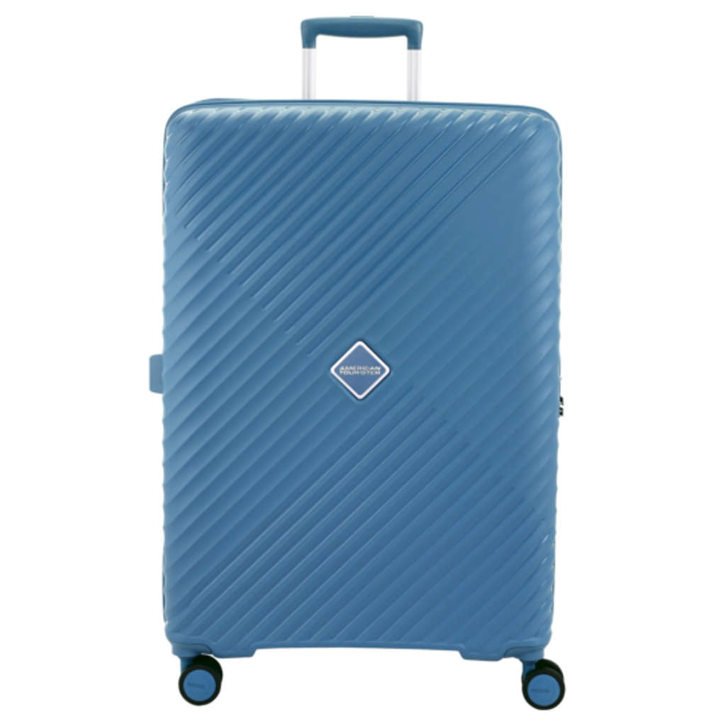 American Tourister Diamo Large 77Cm Check-In Suitcase Blue