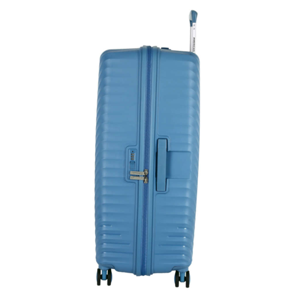 American Tourister Diamo Large 77Cm Check-In Suitcase Blue