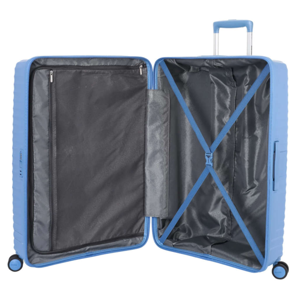 American Tourister Diamo Large 77Cm Check-In Suitcase Blue