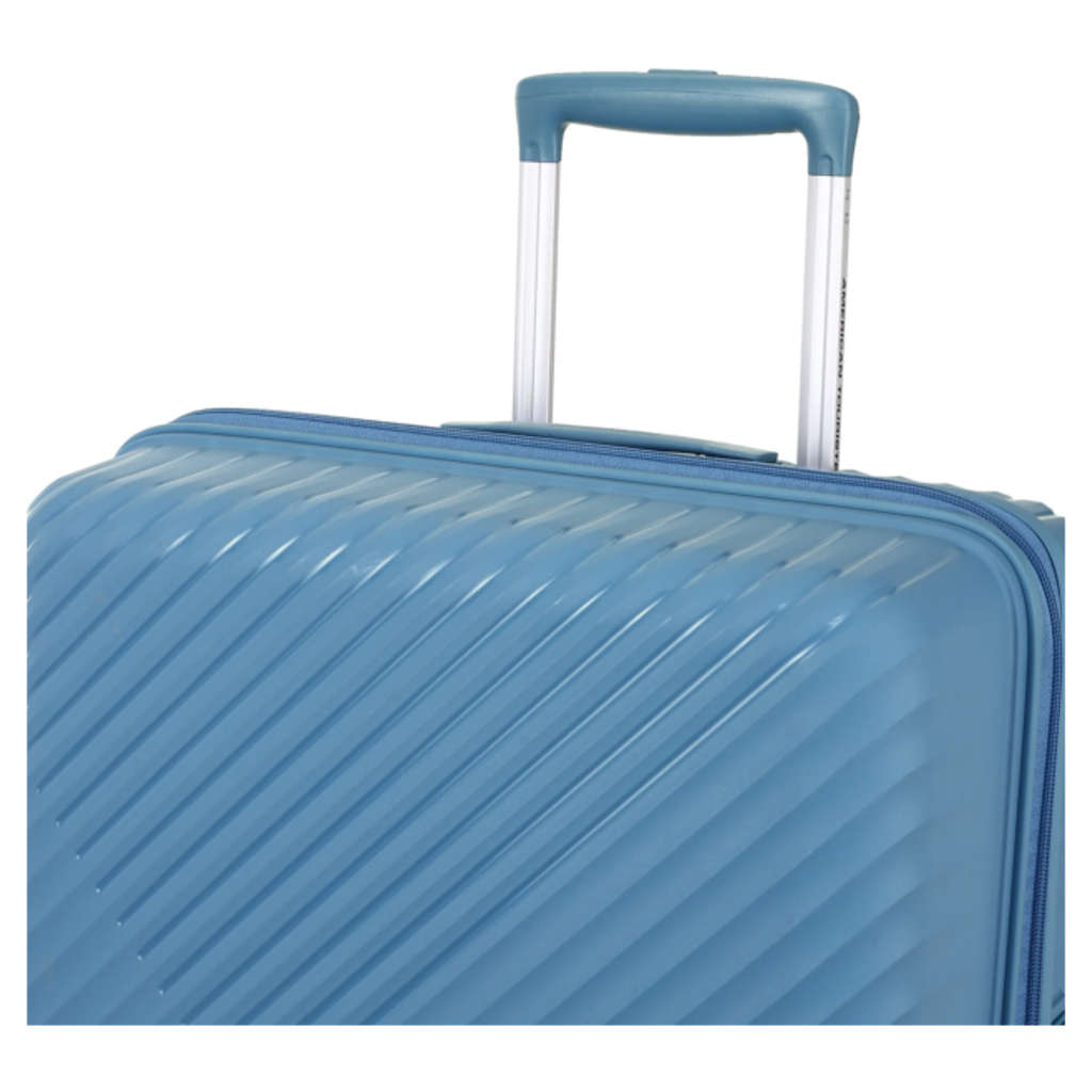 American Tourister Diamo Large 77Cm Check-In Suitcase Blue