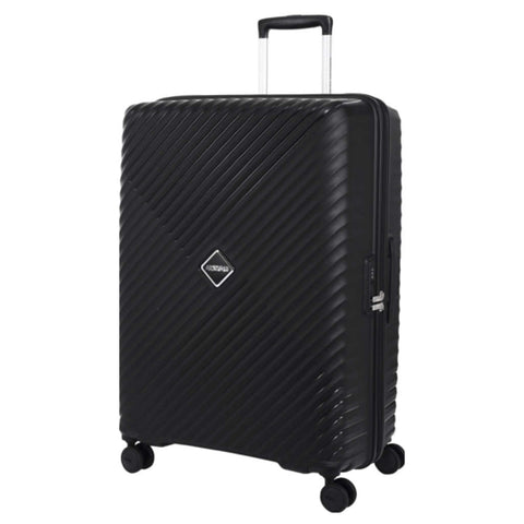 American Tourister Diamo Large 77Cm Check-In Suitcase Black 