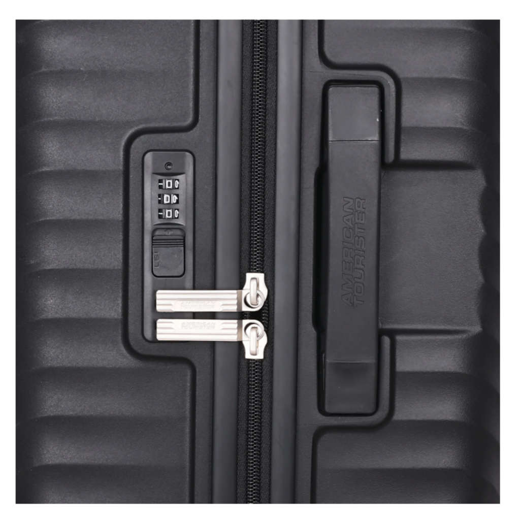 American Tourister Diamo Large 77Cm Check-In Suitcase Black