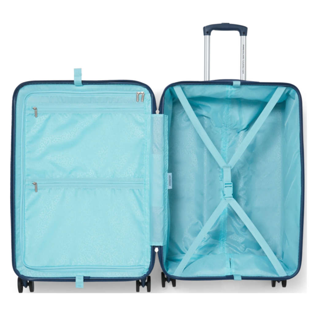 American Tourister Skylette Large 75 Cm Check-In Suitcase Navy Blue