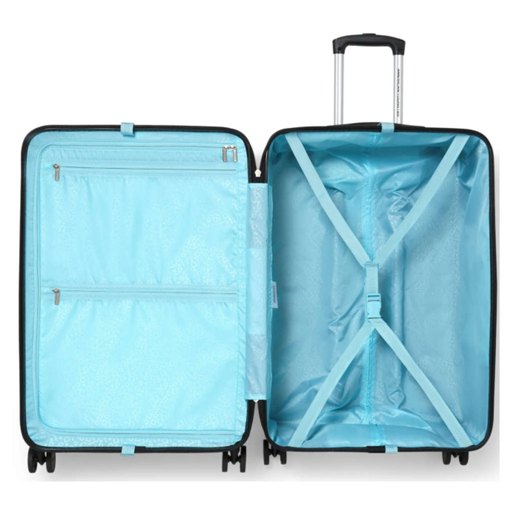 American Tourister Skylette Large 75 Cm Check-In Suitcase Black / Grey