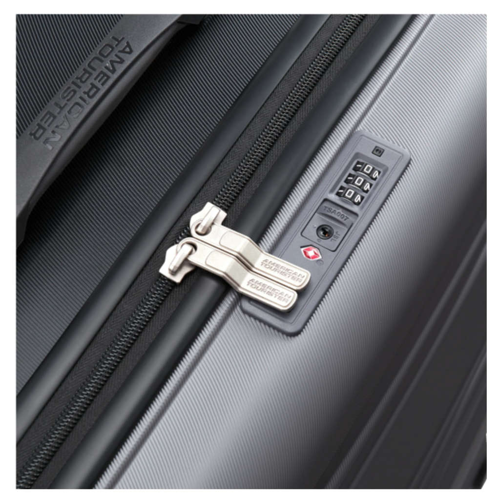 American Tourister Skylette Large 75 Cm Check-In Suitcase Black / Grey