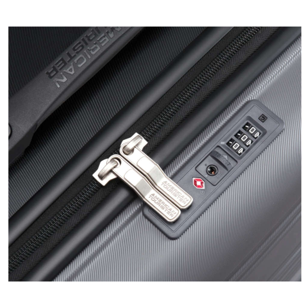 American Tourister Skylette Medium 65 Cm Check-In Suitcase Black / Grey
