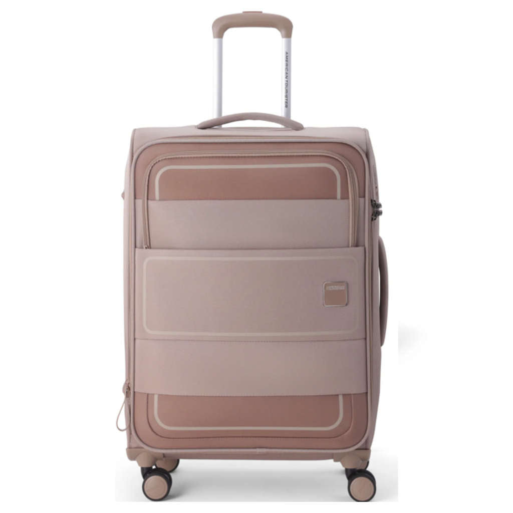 American Tourister Philly Medium 70 Cm Check-In Suitcase Brown 