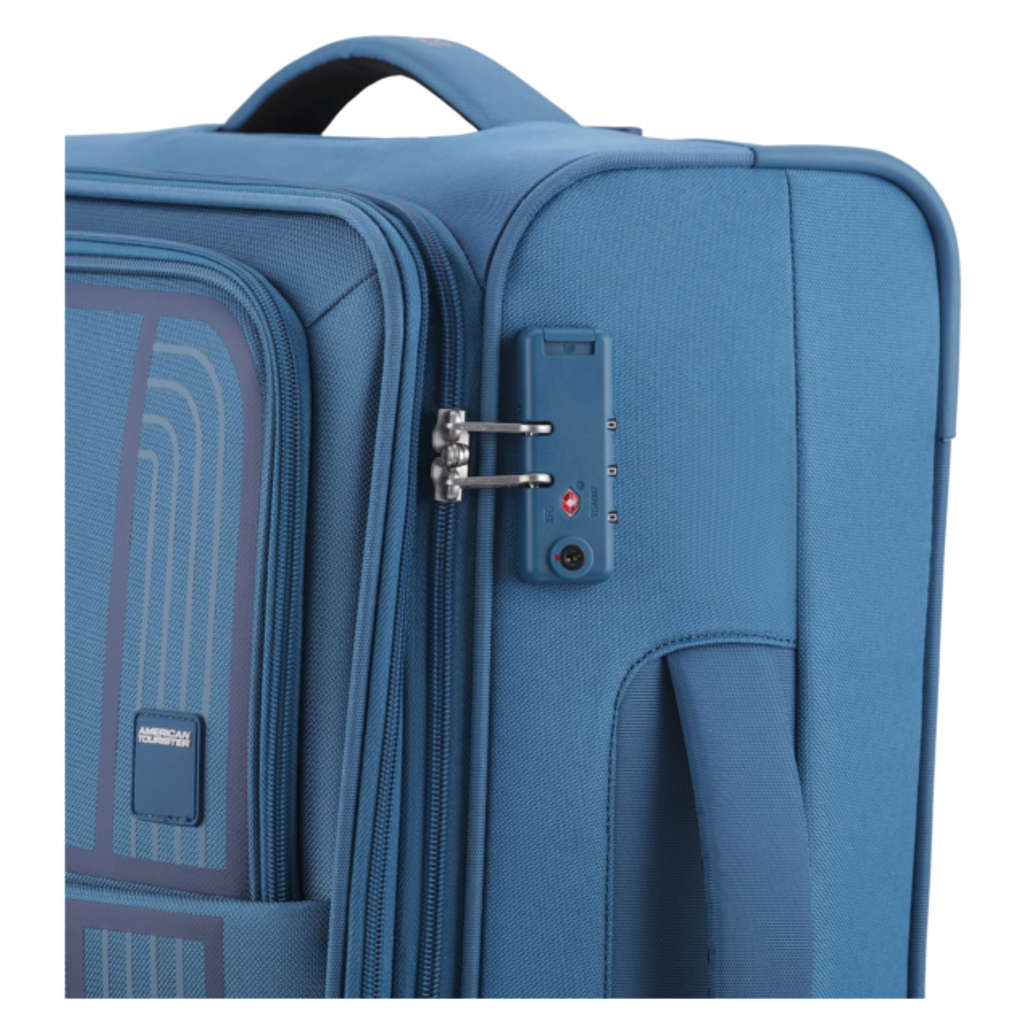 American Tourister Bern Cabin 60 Cm Check-In Suitcase Blue