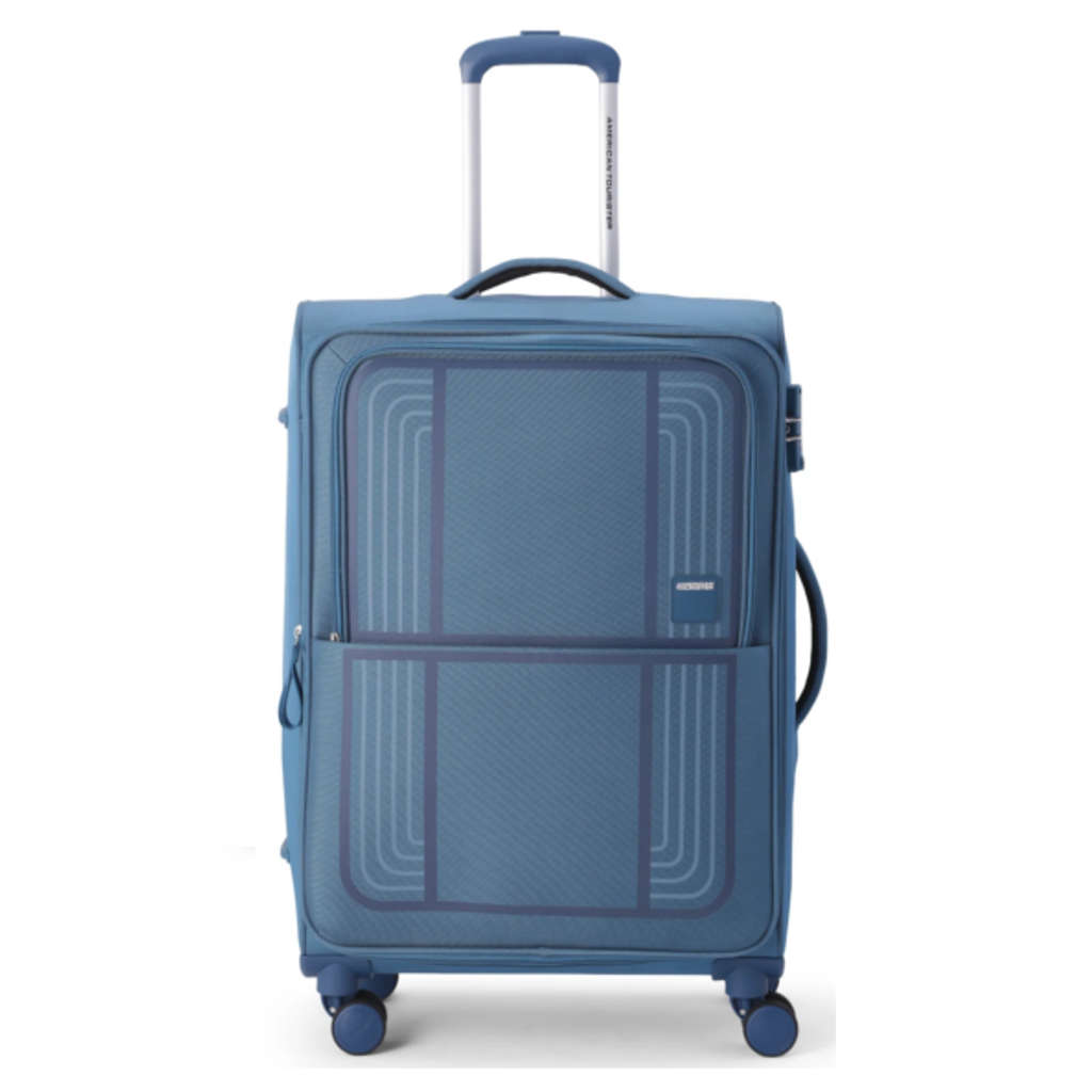 American Tourister Bern Medium 72 Cm Check-In Suitcase Blue 