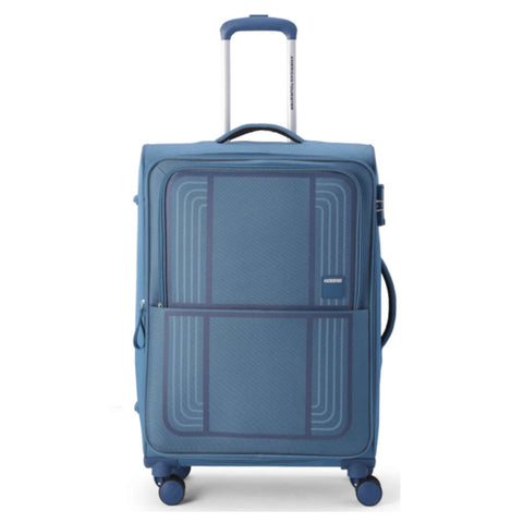 American Tourister Bern Medium 72 Cm Check-In Suitcase Blue 