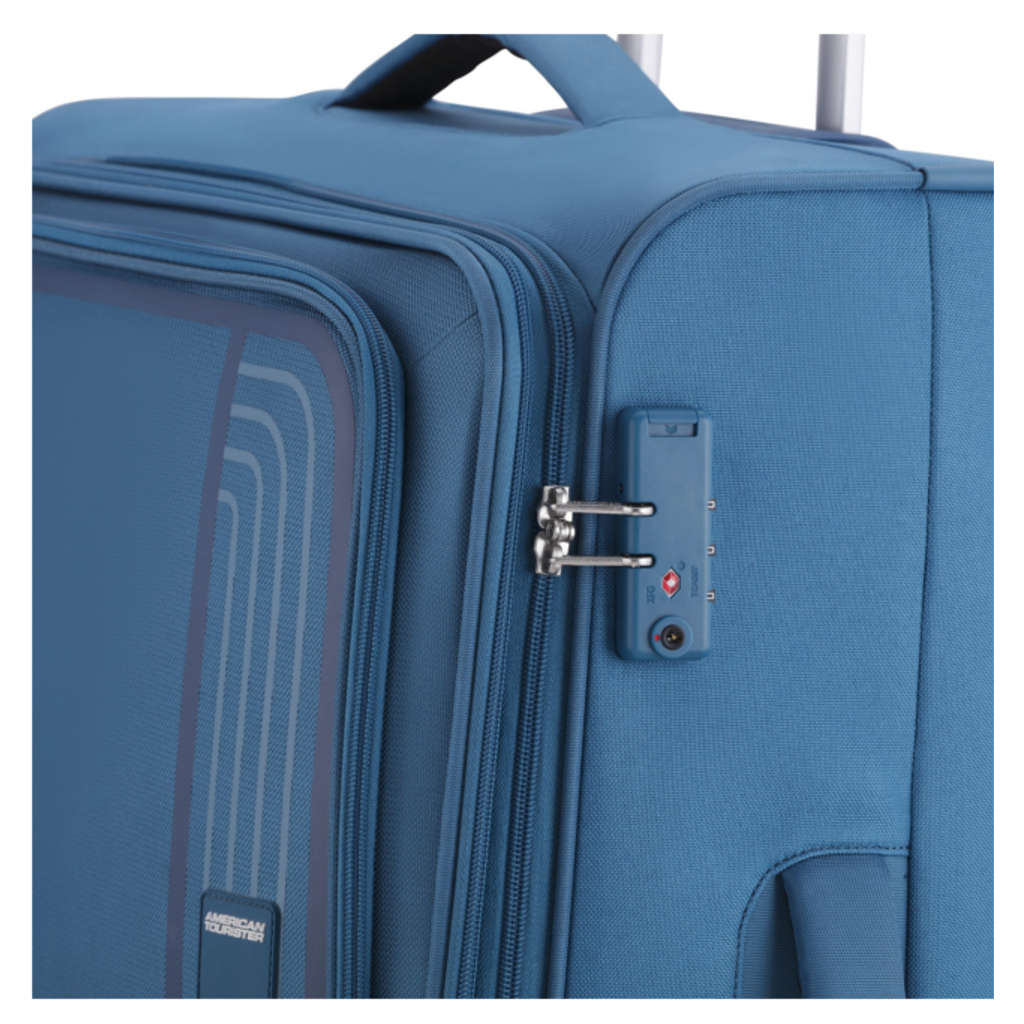 American Tourister Bern Medium 72 Cm Check-In Suitcase Blue
